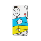 ウクライナ大好き屋さんのウクライナ国旗くん-ハート Smartphone Case