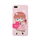 Seina shopping♡のハートをもったせなちゃんスマホケース(iPhoXR用) Smartphone Case