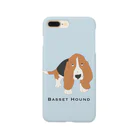 harupii_0203のBasset Hound スマホケース