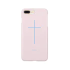 IENITY　/　MOON SIDEの【IENITY】SIMPLE CROSS #Pink Smartphone Case