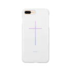 IENITY　/　MOON SIDEの【IENITY】SIMPLE CROSS #White&Gradation スマホケース