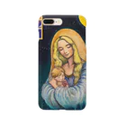 keikororin777のmadonna&child スマホケース