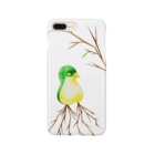 res-panda4のTrees on a bird as a child Smartphone Case