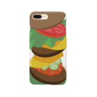 AWESOME HAMBURGERのダブルチーズバーガー Smartphone Case