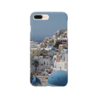 旅好きアルパカの【世界一周旅】ギリシャ　サントリーニ島の景色 Smartphone Case