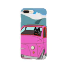 くろねこさんのくろねこさんと車 Smartphone Case