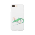 Sumireptiles🐍__爬虫類・生き物グッズのミドリガストロカナヘビ ver.2 Smartphone Case