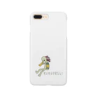 みみはんこ/消しゴムはんこのKokopelli (+logo) Smartphone Case