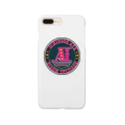 🤍一ノ瀬 彩 🐇⸒⸒ suzuri支店🤍の一ノ瀬彩:LOGO_IDOL風【英語】 Tシャツ Smartphone Case