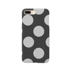 marque pageのcharcoal / grey dot スマホケース