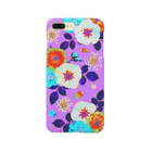 NANKA KANKAのColorful Rose (Purple) Smartphone Case