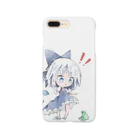 セキエンのおみせの【東方】チルノ&カエル Smartphone Case