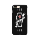 IENITY　/　MOON SIDEの【MOON SIDE】Rose Coffin Ver.3 #Black Red Smartphone Case