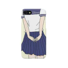 あり毛のJK 女子高生 後ろ姿 Smartphone Case