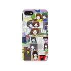 micorunの頭の良い人と悪い人キャラクターズ Smartphone Case