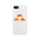 イラストによる食卓。のイラストによる食卓。３つのロールパン iPhone Smartphone Case