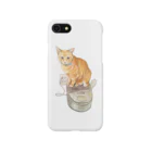 おちょぴのKeep cats warm iPhone Smartphone Case