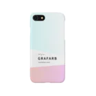 grafarbのグラデーション #01 スマホケース