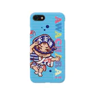 徳島 阿波キャラ！有名連の水玉連②スマホケース（阿波キャラ）  Smartphone Case