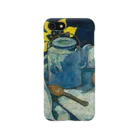 SONOTENI-ARTの026-003　ゴーギャン　『ティーポットとフルーツのある静物』　スマホケース　表側面印刷　iPhone SE(2,3)/8/7/6s/6専用デザイン　SC5 スマホケース