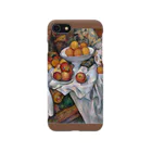SONOTENI-ARTの017-001　ポール・セザンヌ　『リンゴとオレンジのある静物』　スマホケース　表側面印刷　iPhone SE(2,3)/8/7/6s/6専用デザイン　SC5 スマホケース