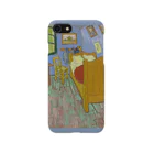 SONOTENI-ARTの005-014　ゴッホ　『ファンゴッホの寝室（1889年)』　スマホケース　表側面印刷　iPhone SE(2,3)/8/7/6s/6専用デザイン　SC5 Smartphone Case