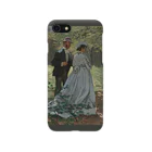 SONOTENI-ARTの004-023　クロード・モネ　『バジールとカミーユ』　スマホケース　表側面印刷　iPhone SE(2,3)/8/7/6s/6専用デザイン　SC5 iPhone Smartphone Case