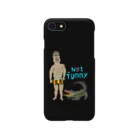 あとりえ からじくぇーのNOT FUNNY ワニと男 Smartphone Case