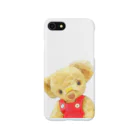 オリジナル テディベア ＊ Hipp Bears. ＊の赤いオーバーオールのテディベア Smartphone Case