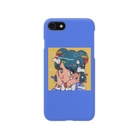 nsnのでこれ〜しょん（blue） Smartphone Case