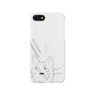 がんばらないちゃんのGambaranightchan no neko monotone スマホケース