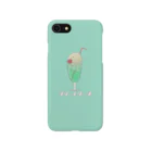 てんちゃんのふわふわショップ💭のクリームソーダ(メロン) Smartphone Case