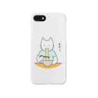 ageimoworksのラーメンねこ(ごろたろう) Smartphone Case