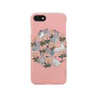 SCHINAKO'Sのタンポポ大好きうさぎさん iPhone Smartphone Case