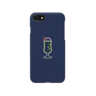 marinaのクリームソーダ（neon navy） Smartphone Case