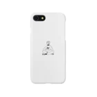 ナキウサギのものくろ iPhone Smartphone Case
