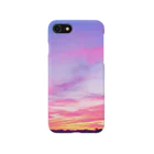 DOLUXCHIC RAYLOのPink Sunset sky Smartphone Case