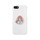 ゴトミの花と女の子スマホケース Smartphone Case