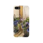 Ryosyuの青い庭の花 Smartphone Case