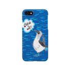 DOTEKKOのCatch & eat Booby [deep] Smartphone Case