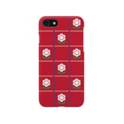 レトロポの花田さんちのこたつカバー　赤 Smartphone Case