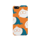 くらきち ONLINE SHOPのねこタイツの日常 パンプキン iPhone Smartphone Case