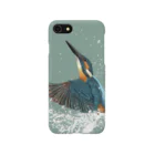 野鳥生活のカワセミ 青竹 Smartphone Case