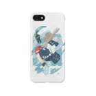 Haるの「音楽に溺れる。」藍色ver. Smartphone Case