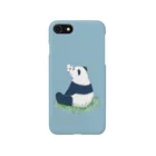 and_paddyのパンダとちょうちょ Smartphone Case