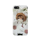 mukumukuのお花畑のカラハムちゃん iPhone Smartphone Case