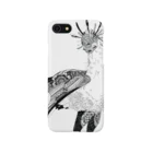 K.tskdのBotanical-Snake eagle Smartphone Case