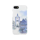 🇩🇪ドイツ雑記帳＠ブﾙｽﾄのローテンブルクの街並み iPhone Smartphone Case