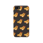 リズのエビフライ[黒] iPhone Smartphone Case