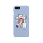 T.O.G design shopのCat Wedding スマホケース